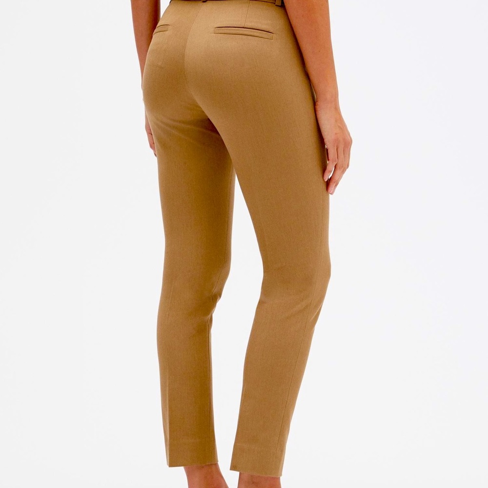 Banana Republic Sloan skinny fit work pants in camel, size 6